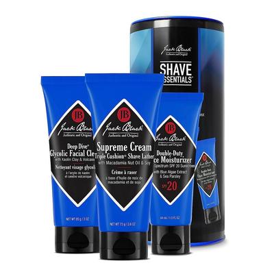 Jack Black Shave Essentials Deep Dive/Supreme Cream/Double Duty Shaving Trio Set, 1 Piece