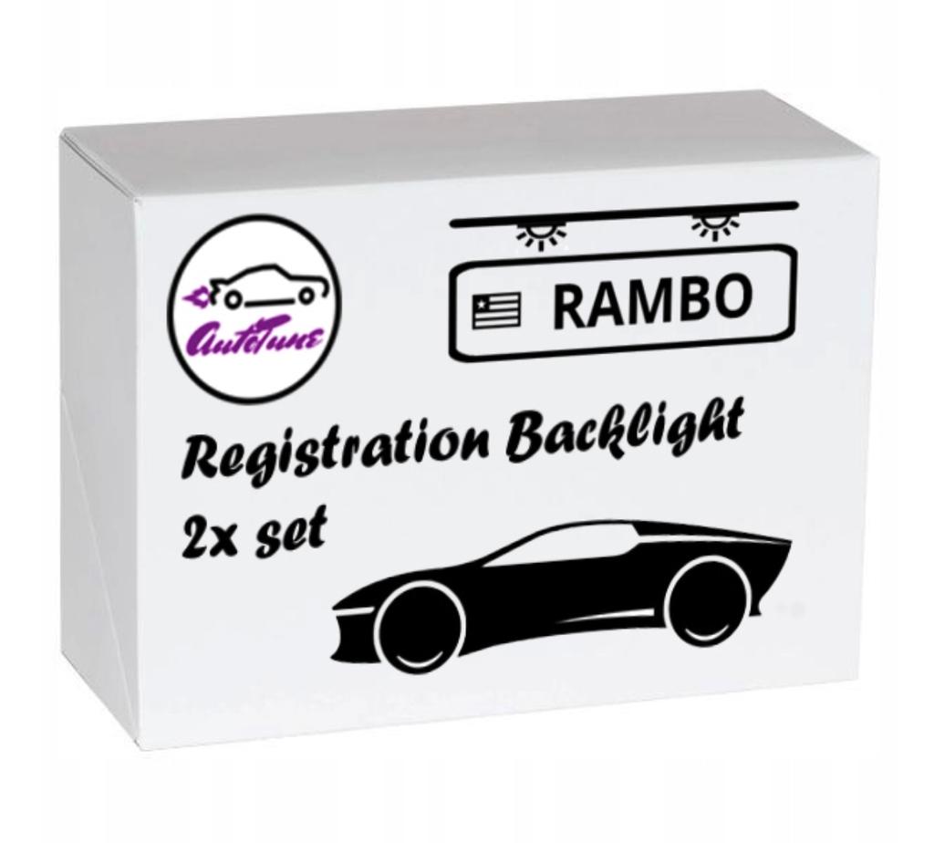 Led Licence Plate Light Kit, Autotune, For Peugeot 1007, 106 Ii, 207, 207 Cc, Sw, Peugeot 3008, Peugeot 307, Peugeot 307, Peugeot 308, Peugeot 406, Pe