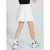 Preppy Weißer Plissee-Tennisrock für Mädchen - Koreanischer Stil, Sommer-Sportbekleidung für große Kinder