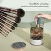 USB Plug Transportable Electric Cosmetic Brushes Cleaner with Rubber Makeup Machine Electric USB Quick Cleaner Cleaning Brush Collar Brus