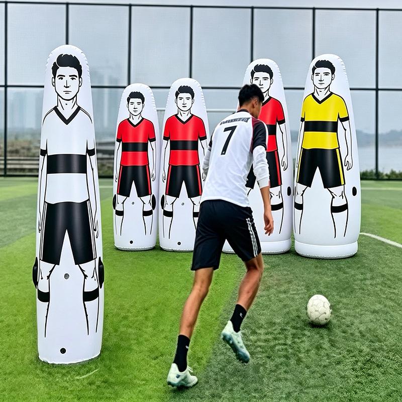 Portable PVC Inflatable Football Training Dummy Wall