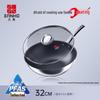 Sanhe Nul-Coating 304 Roestvrij Staal Wok