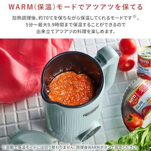 Toffy Automatic Soup Blender (Ceramic Coated) with Automatic Cooking, Hands-Free Cooking, 5 Automatic Menus, Soup, Potage, Risotto, Porridge, Soy Milk