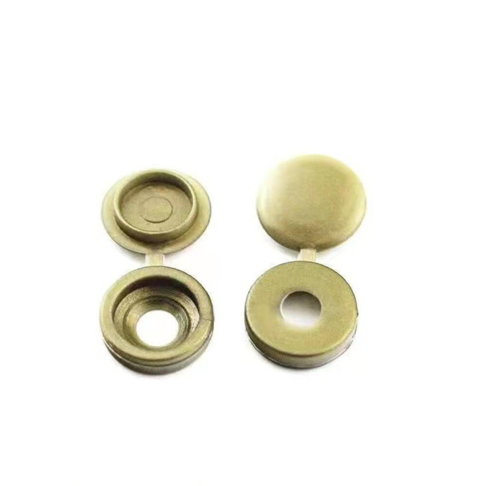 100PCS DIY Screw Protective Covers Universal Fit Fold Snap Cap Fixing Caps Furniture Hardware