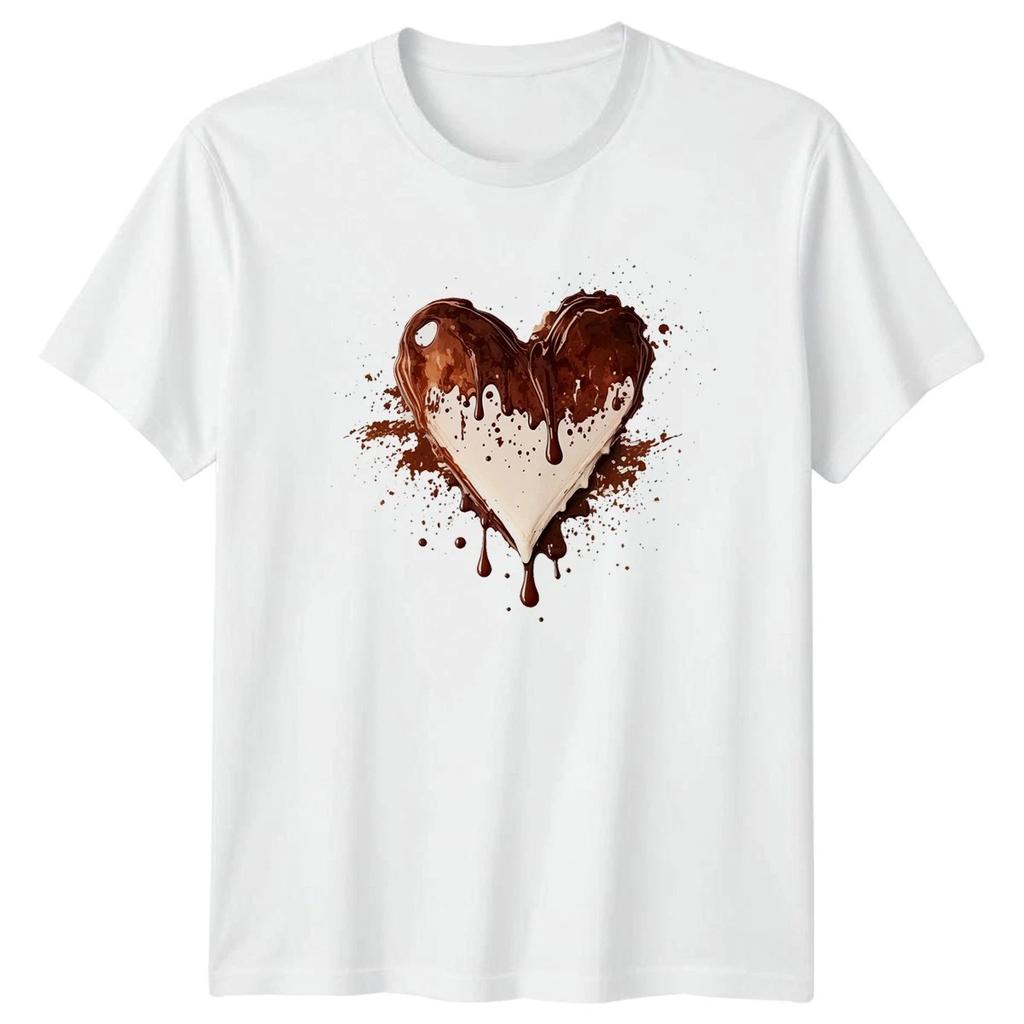 My Heart Is Made Of Chocolate T-Shirt Chocolate Dessert