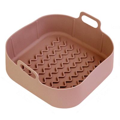 Air Fryer Silicone Pot Food Safe Reusable Heat Resistant Oven Accessories