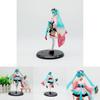 Hatsune Miku Pvc Model Ornament With Traditional Kimono For Home And Office Display