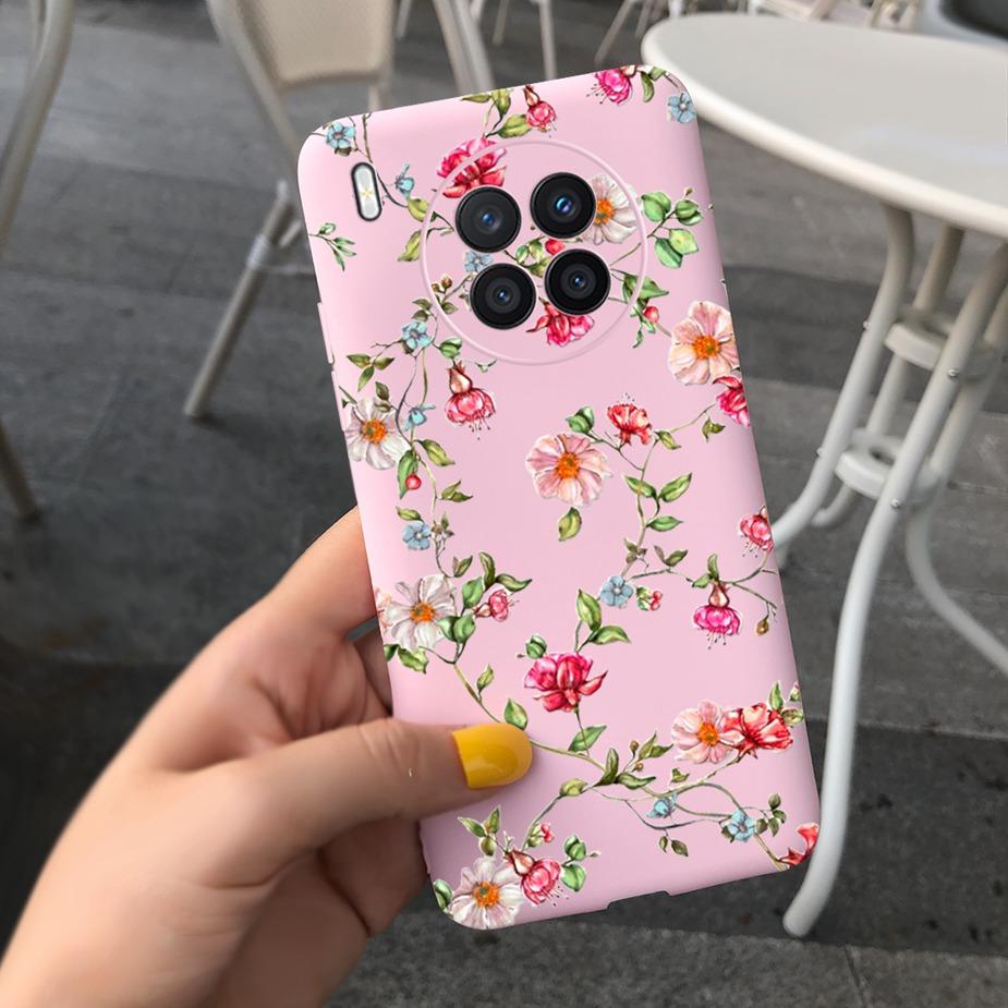 Stylish Silicone Case For Honor 50 Lite Case Soft Slim Phone Back Cover For Huawei Honor50 Lite Cases Honor 50Lite Coques Fundas