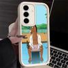 Phone Case for Samsung Galaxy S26 S25 Ultra S24 FE B-BoJack H-Horseman Funny Shell S23 Plus S22 + S21 S20 5G Soft Silicone Funda