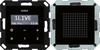 Built-in Radio Gira RDS Black Glass Optics (228005)