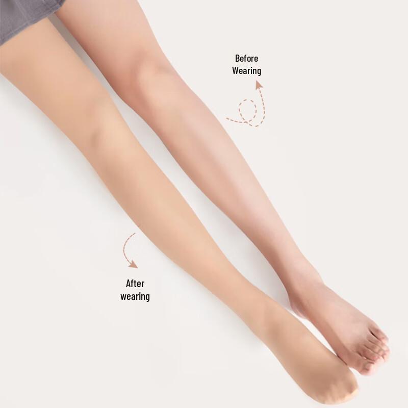 Afanti Women's Warm Fleece Lined Bare Leg Effect Pantyhose