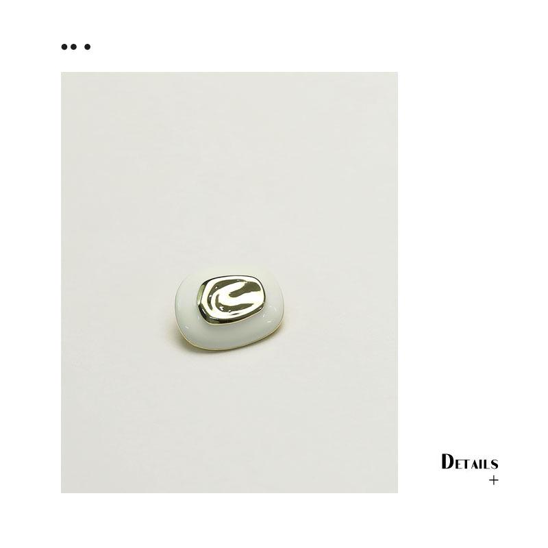 5pcs Nail cover resin alloy buttons Xiaoxiang jacket clothing decorative buttons Sweater knitted sweater buttons