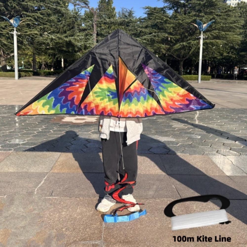 

1.22м Дитячий Кайт Легкий у Керуванні Іграшка для польотів на відкритому повітрі Новий Великий Пляжний Дельта Кайт Діти та Дорослі Flame