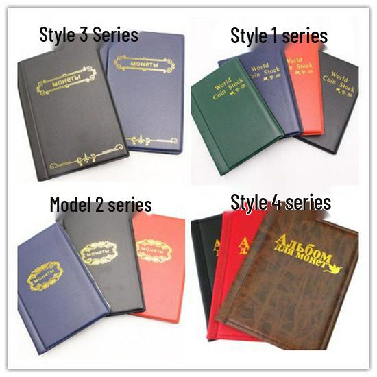 

Copper Ancient Coin Collection Album: Storage Book Blue Style 2