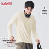 Baleno Men's 230g Heavyweight Waffle Knit Long Sleeve T-Shirt