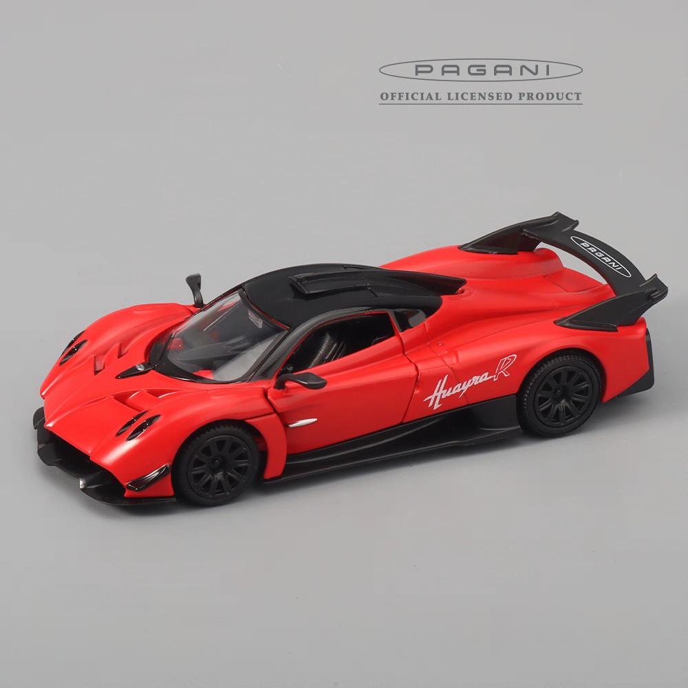 Суперкар Pagani Huayra R Металлическая машинка 5 дюймов Симуляция Литой и Игрушечный транспортное средство RMZ city 1:Модель из 36 сплавов с откатным механизмом