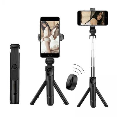 3 In 1 Selfie Stick Telefon Stativ Erweiterbar Einbeinstativ mit Bluetooth Fernbedienung für Smartphone Selfie Stick