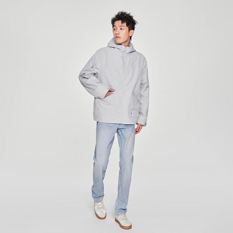 Lee Unisex 2-in-1 Detachable Hooded Casual Jacket