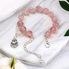 Daisy Popcorn Beaded Bracelet: Elegant Women's Hand Jewelry