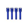 RIZES Door Lock Pin Truck Light Automotive Universal Parts Car Aluminum Universal Suv Replacement Interior Accessories Dress Up 4pcs Blue