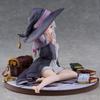 Anime Wandering Witch: The Journey of Elaina Figure Elaina Pajama Sitting Posture Action Figure PVC Model Toys Collection