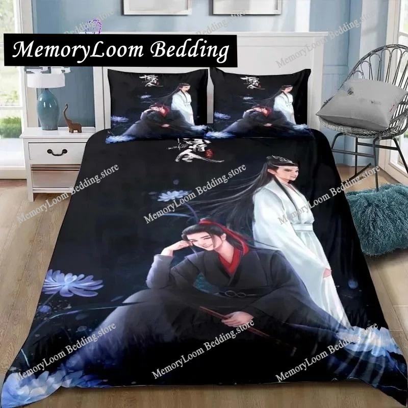 Drama The Untamed Xiao Zhan Wang Yi Bo Beddengoed Set Eenpersoons Twin Volledig Queen King Size Bed Set Volwassen Kind Slaapkamer Beddengoed Cadeau