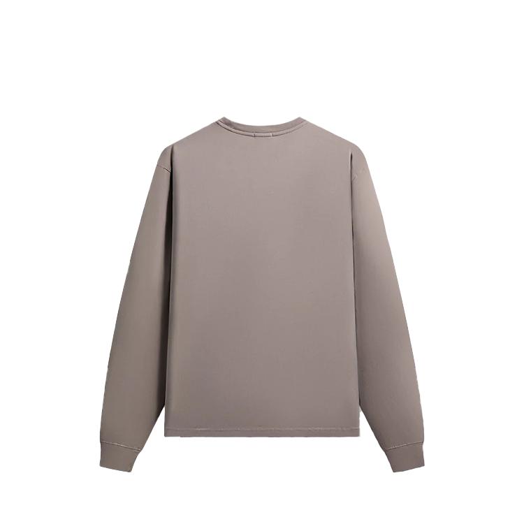 Kith Long Sleeve Lax Tee Storm Men Tops Tan KHM034533-019