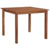 Day and Night - Day and Night Solid Acacia Wood Garden Table 85x85x74 Cm