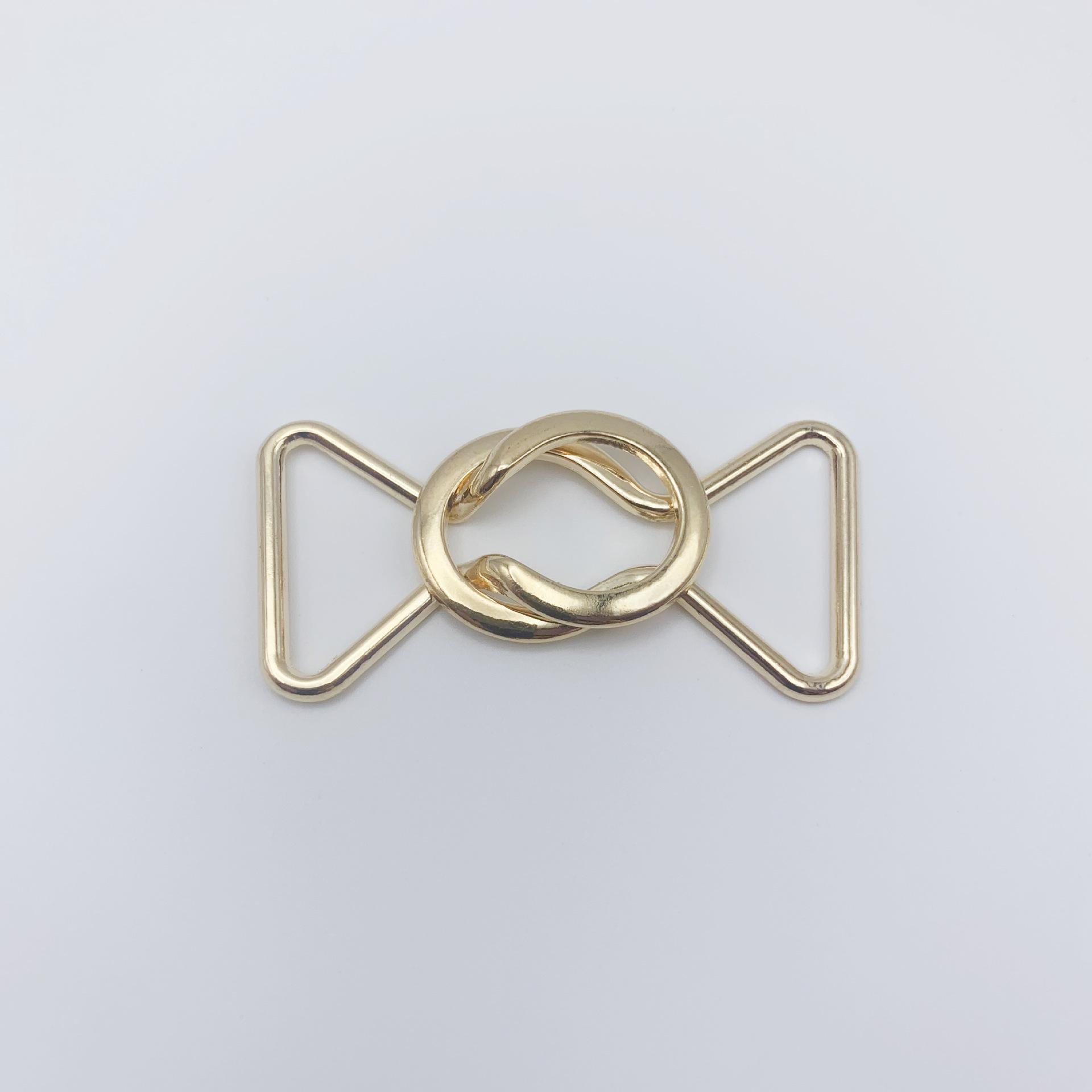 

Регулируемая сплавная подхватка для штор и пряжка для одежды с минималистичным металлическим дизайном