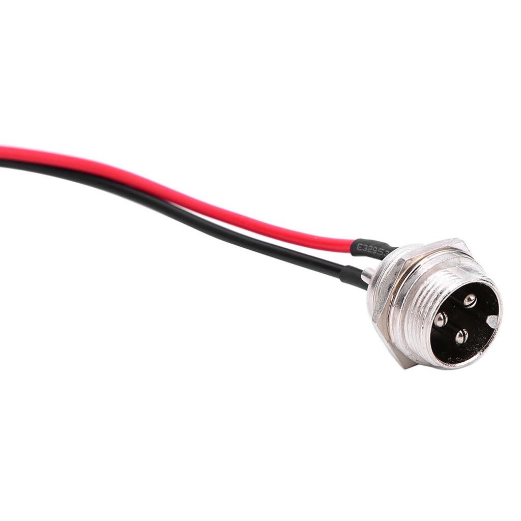 6 pcs 3 Needles Charging Port Connector Battery Charger Connectors for Electric Scooter