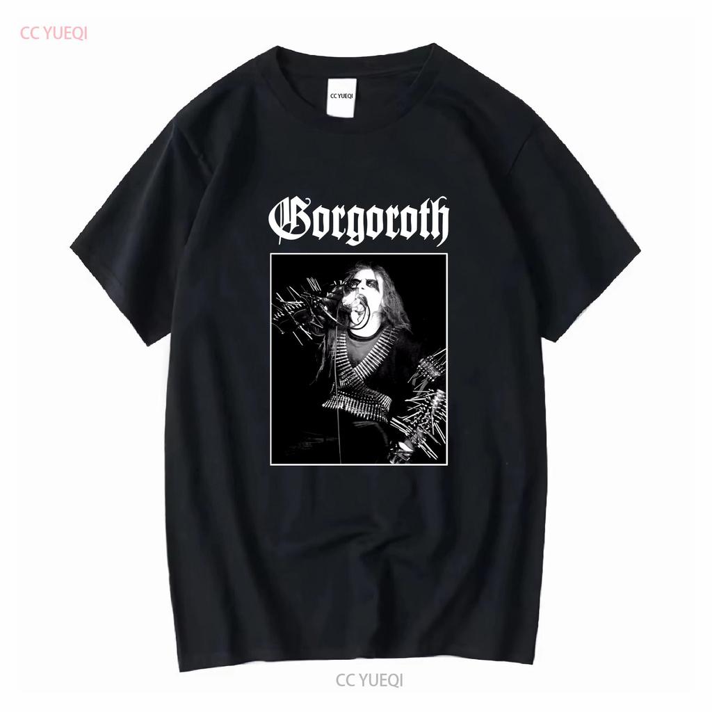 Gorgoroth The Sin Of T Shirt Cotton Black S To 5xl Md1469 Long Or Short Sleeves Vintage Washed Casual Unisex Slightly Homme
