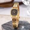 Fashion Women Square Roman Dial Watch Simple Design Quartz Watch Luxury Stainless Steel Wristwatch Dropshipping Relgio Feminino