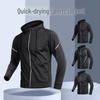 Trendige Langarm-Sportjacke 2025: Laufen, Fitness, Windjacke für Frühling/Herbst, Radfahren, Training, Bergsteigen Oberbekleidung.