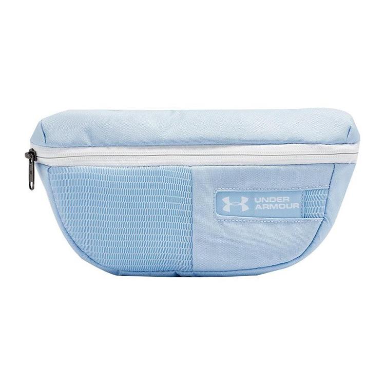 New Under Armour Polyamide With Polyester One Shoulder Crossbody Fanny Pack Regular Unisex Blue 1330979-438