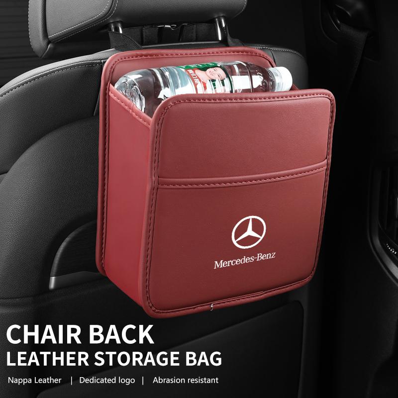 Multifunktionaler Sitzrücken-Schutz für das Auto, Hängende Aufbewahrungstasche für Benz AMG A C E S G-Klasse W201 W210 W108 W204 W205 W203