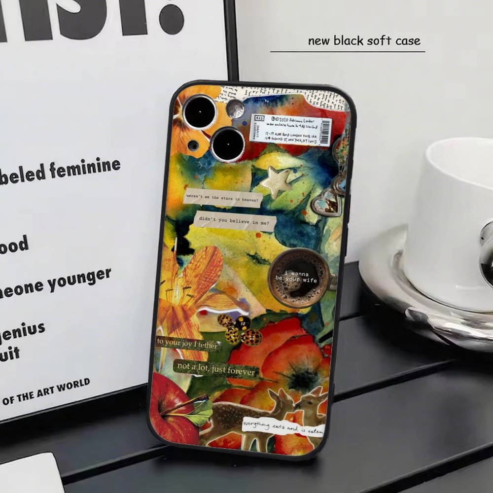 A-Adrianne L-Lenker Songs Album Art Phone Case Silicone Soft For IPhone 17 Air 16 15 14 13 12 11 Plus Pro Max Plus