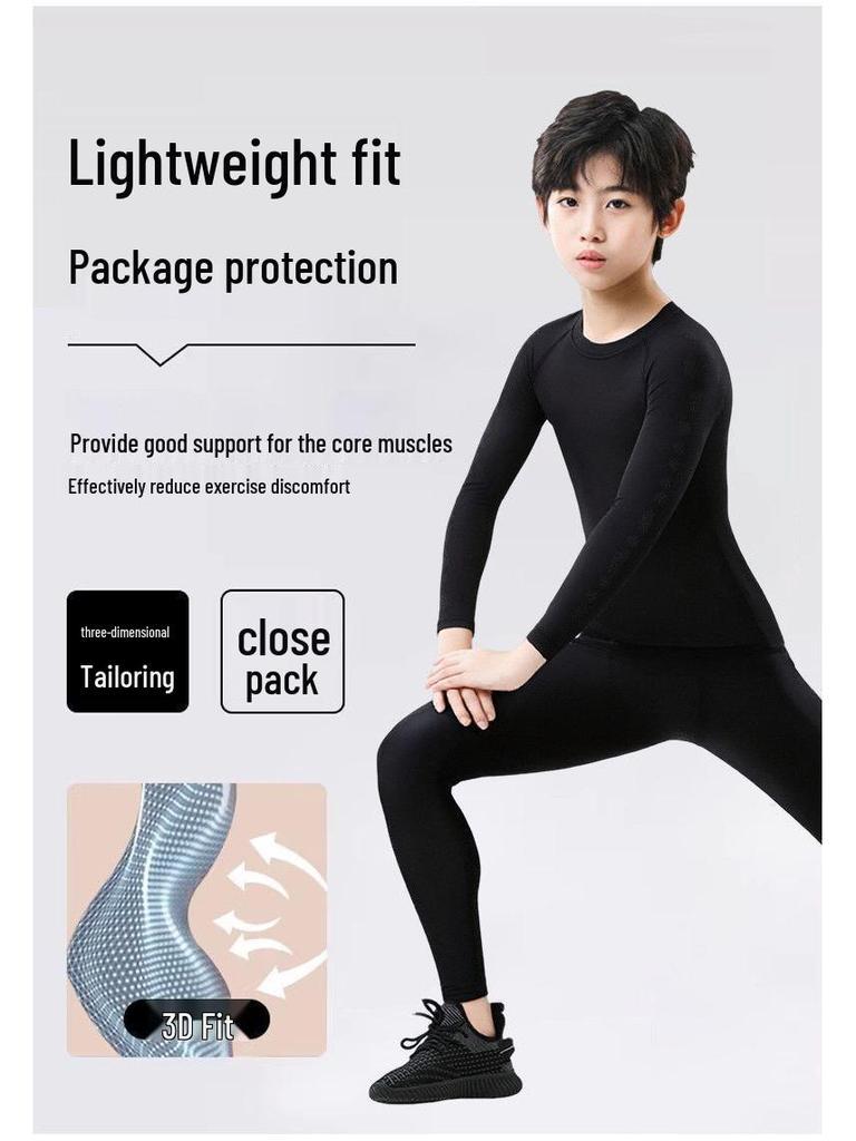 Herren Skianzug mit Fleecefutter: Schnelltrocknendes Thermounterwäsche-Set für Herbst/Winter, Outdoor-Fitness & Bergsteigen.