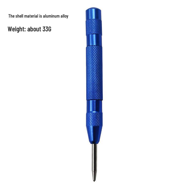 Auto Center Punch Drill & Glass Breaker with Grip