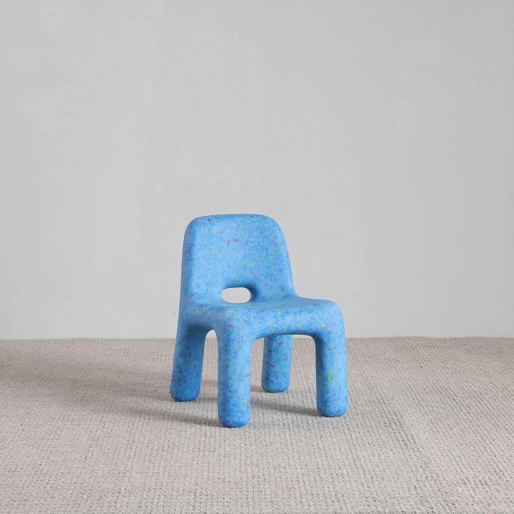 Charming Kids' Rotomolded Chair with Backrest - Perfect for Kindergarten and Outdoor Leisure