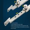 Aluminum Stay Kit Manual Window Opener Rod Heavy Duty Adjustable Telescoping Casement Window Hinge Stainless Steel