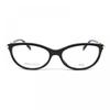 Jimmy Choo Eyeglasses Cat Eye Full Rim  Black Frame And Clear Demo Lenses Lens Jc154029a00 Black 3