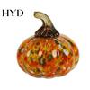 Pumpkin Ornament Mini Hand Blown Glass Ornament, Collectible Thanksgiving Halloween High-quality Faux Crystal Hanging Decoration for Fall, Harvest