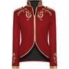 Manzhixin Men's European Court Prince Embroidered Sports Jacket