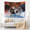 God of War Tapestry Floor Mat NonSlip Laundry Room Mat Laundry Decor Balcony Child Living Room Household Carpets
