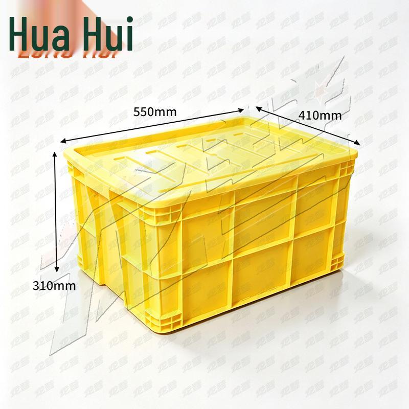 Longhui Plastic Storage Crate with Lid
