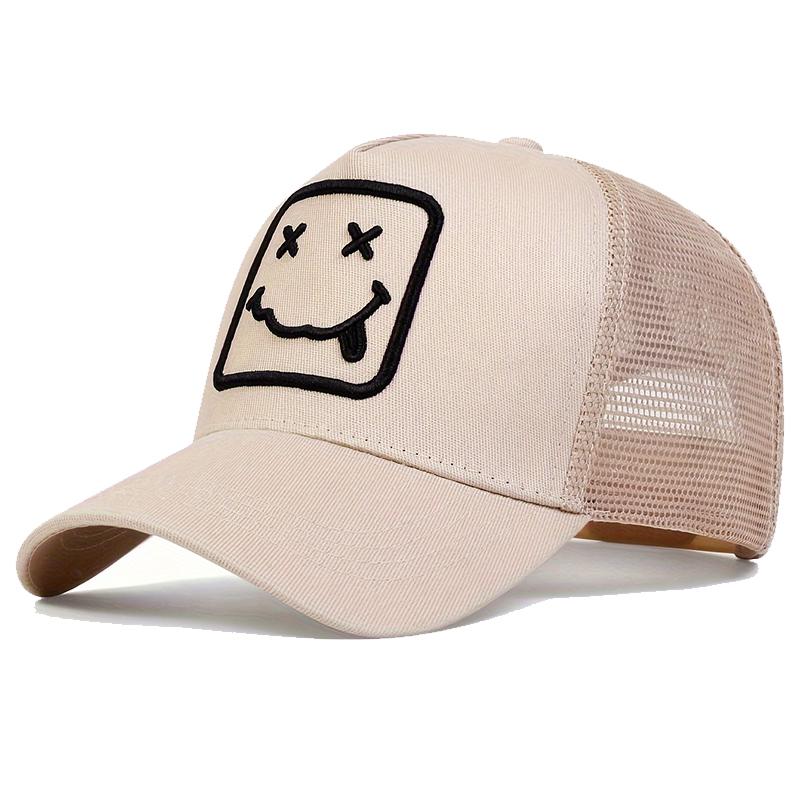 

Летняя бейсболка унисекс из сетки, модная дышащая сетчатая шляпа, кепка для спорта на открытом воздухе, кепка для гольфа, кепка дальнобойщика, баскетбольная кепка хаки