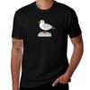 Cute Seagull T-Shirt Work Casual Loose Fit T-Shirt