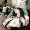 Sängerin Poppy Leere Hände Decke Weich und Hautfreundlich Für Sofa Bett Nickerchen Tagesdecke Ganzjahresdecke
