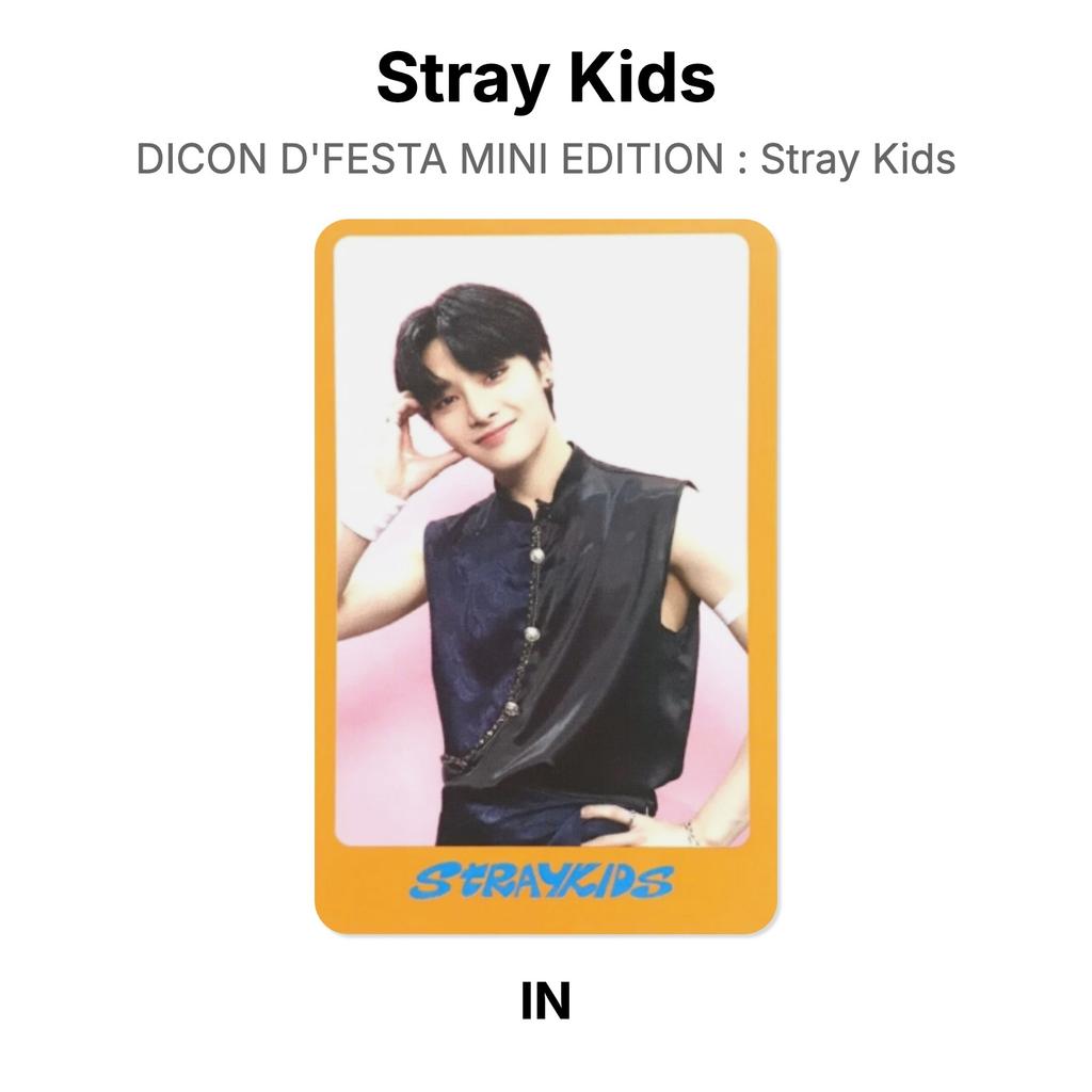 Stray Kids DICON D'FESTA MINI EDITION : Offizielle Stray Kids Fotokarte
