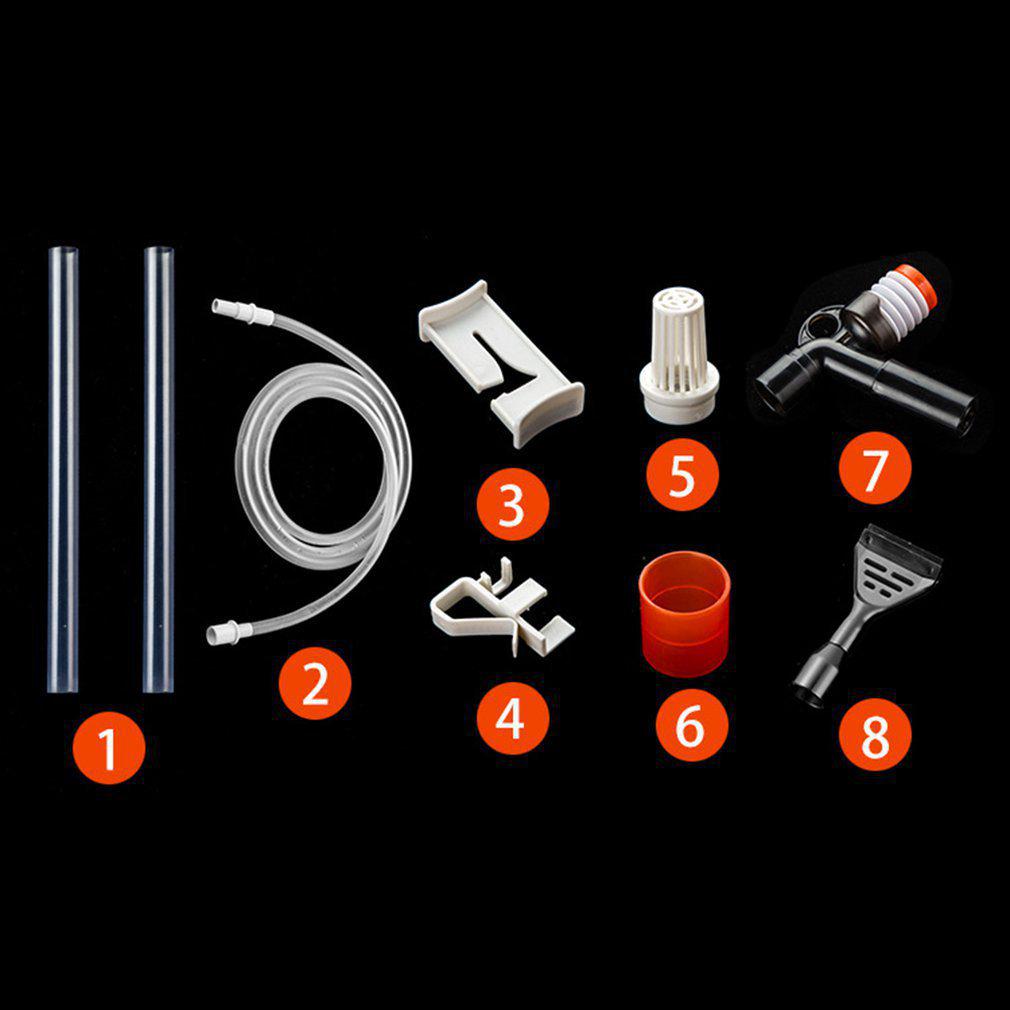 Manual Fish Tank Gravel Cleaner & Siphon Tube: Water Changer, Poop Sucker, Sand Washer, Silt Remover.
